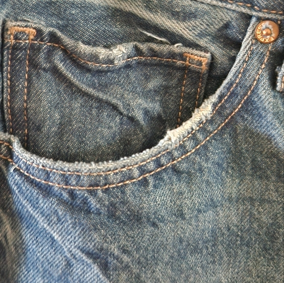 Express High Rise Wide Leg Jeans Women's Size 10 Reg - Picture 10 of 10